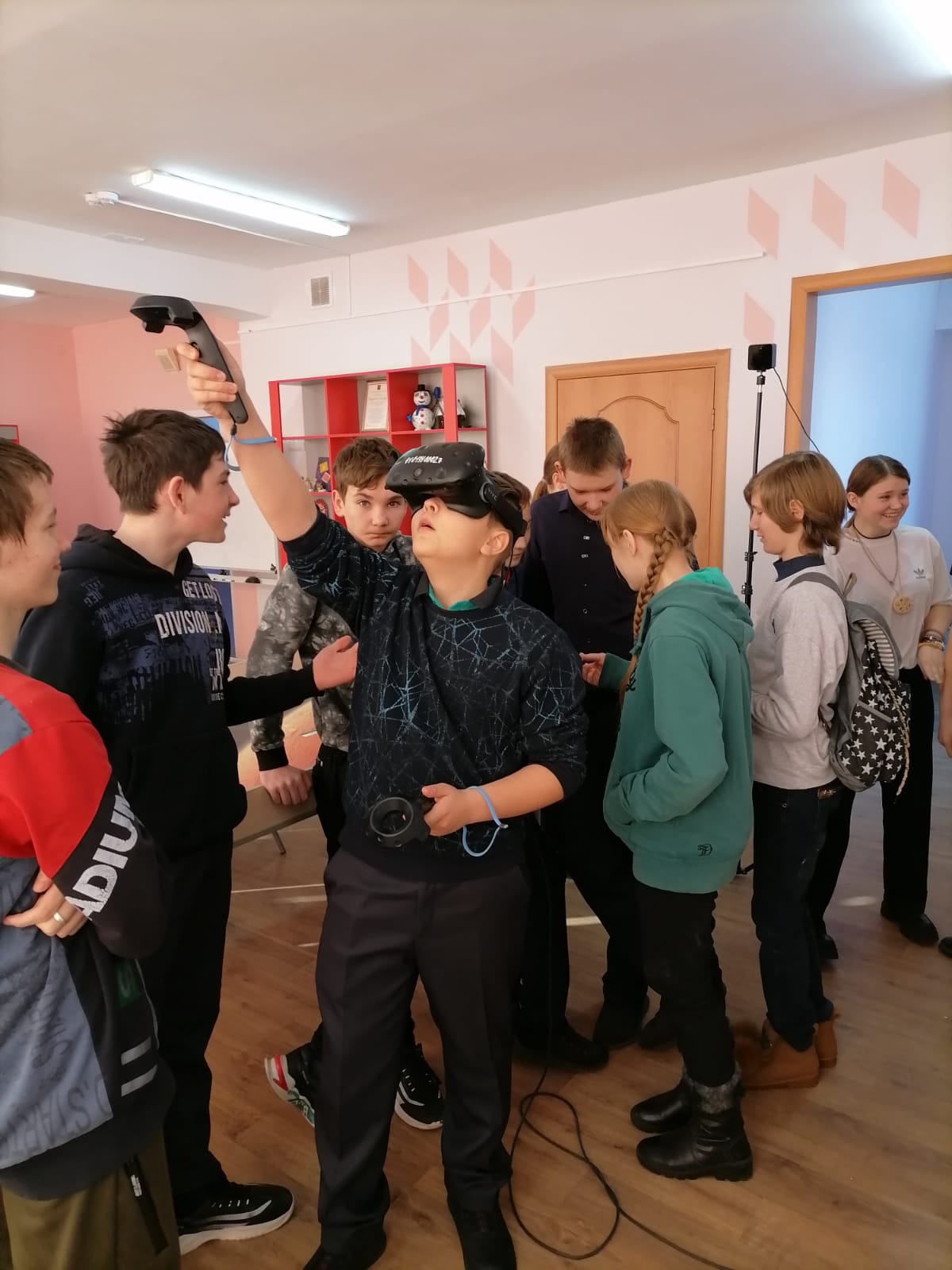 в VR пространстве